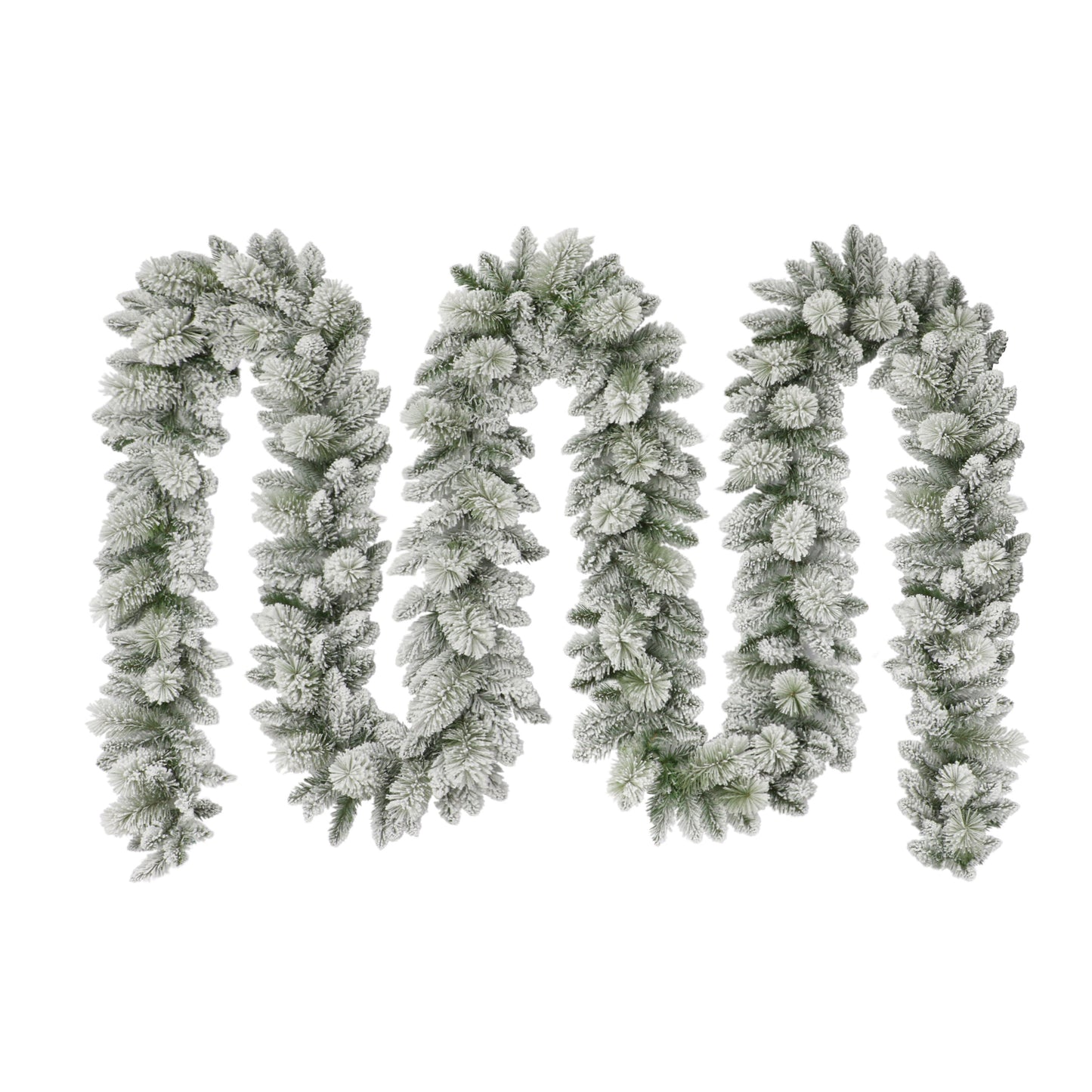20 ft. x 10 in. Flocked Garland