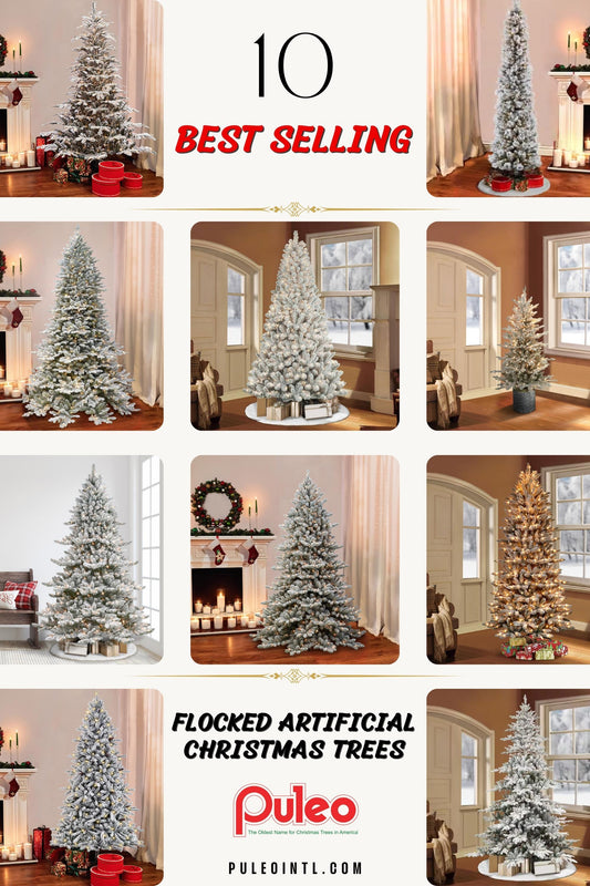 The 10 Best Selling Flocked Artificial Christmas Trees