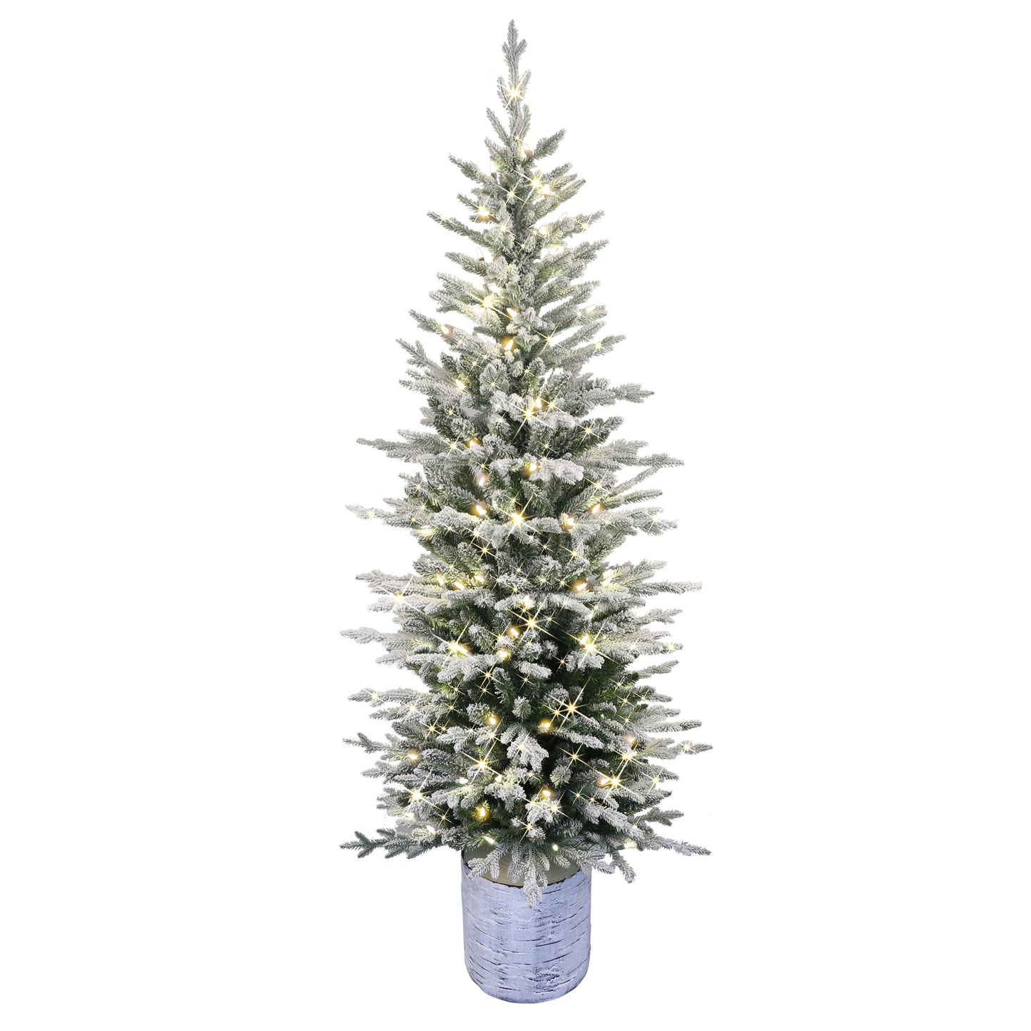 6 / Warm White LED / Flocked