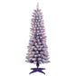 4.5 / Clear Incandescent / Flocked Purple