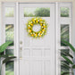 Puleo International 30" Artificial Tulip Floral Spring Door Wreath