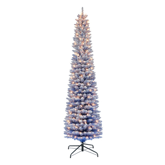 6.5 / Clear Incandescent / Flocked Blue