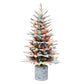 4.5 / Clear/Multi Incandescent / Flocked