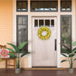 Puleo International 30" Artificial Tulip Floral Spring Door Wreath