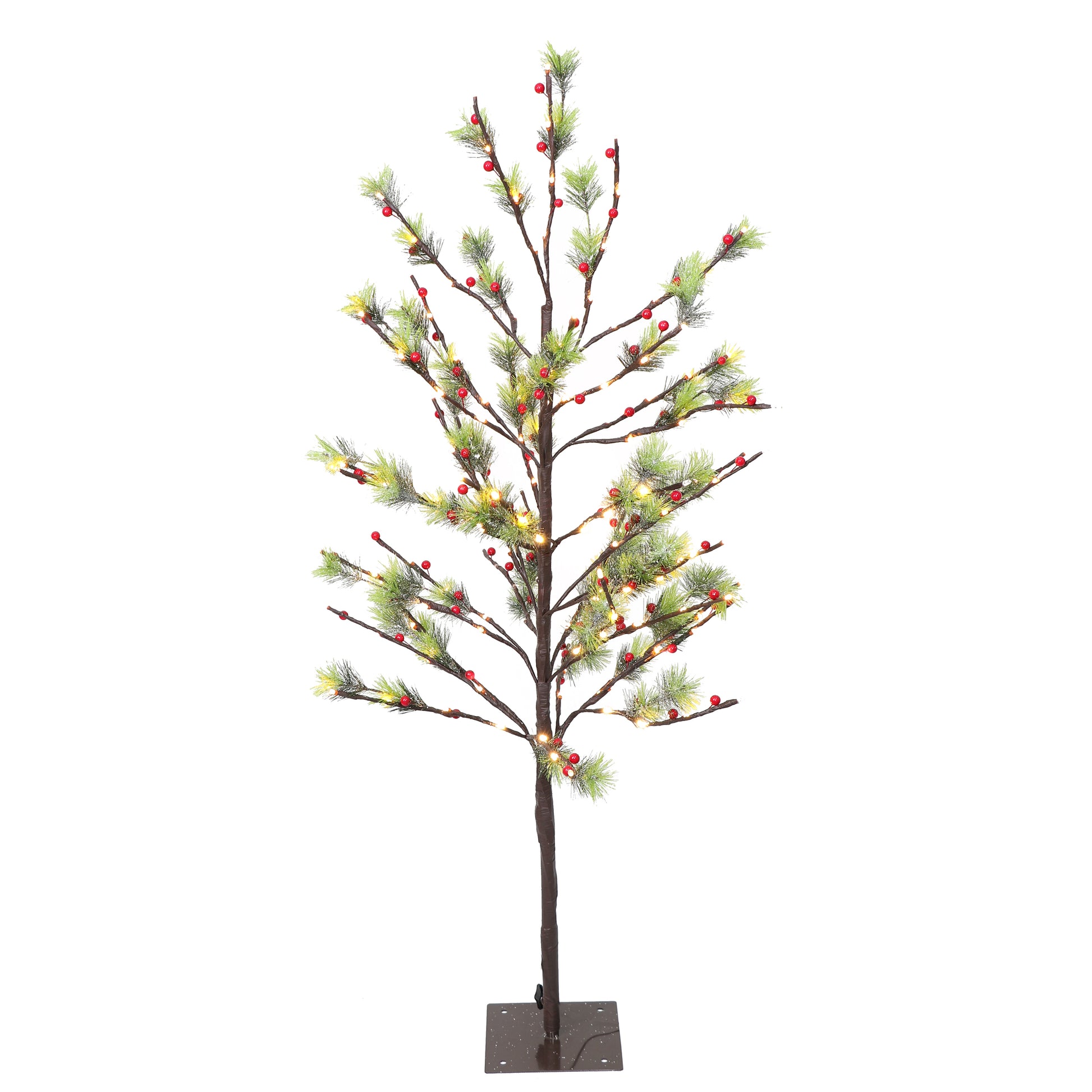 4 / Twinkling Warm White LED / Green