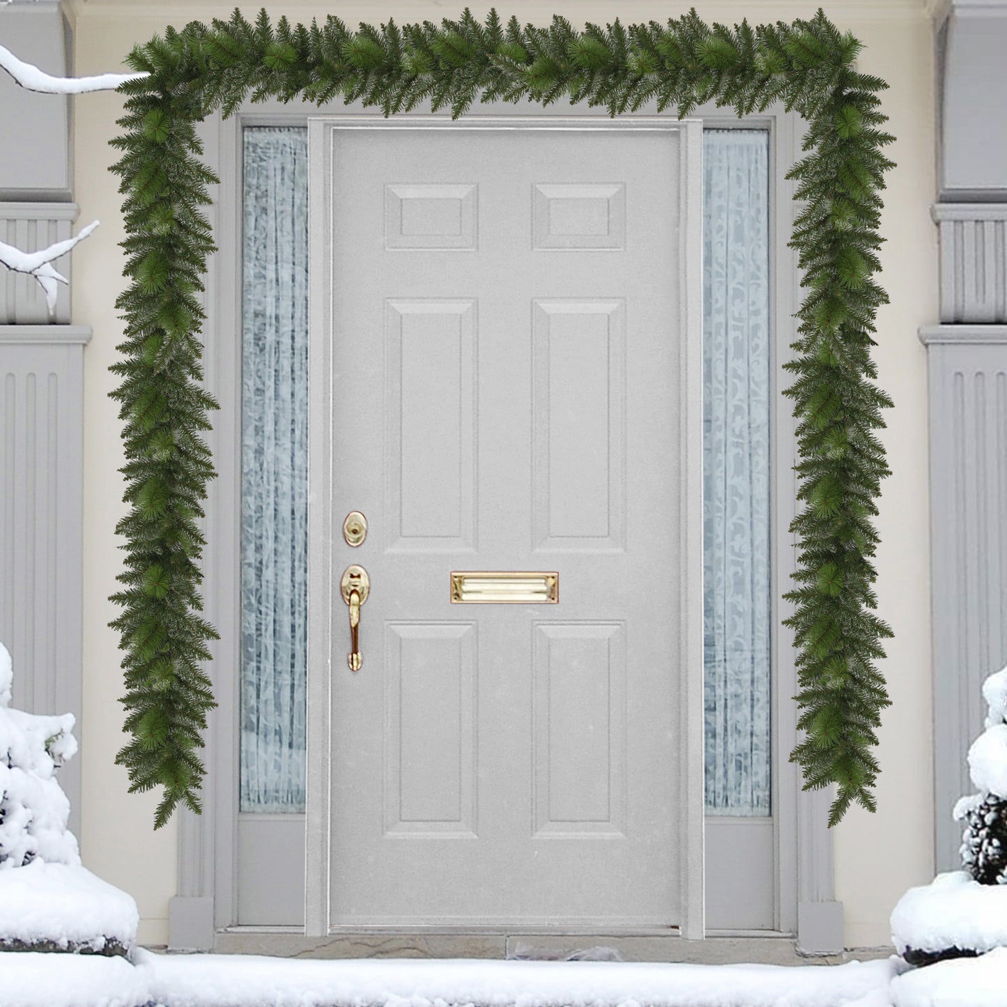 20 ft x 10" Spruce Garland