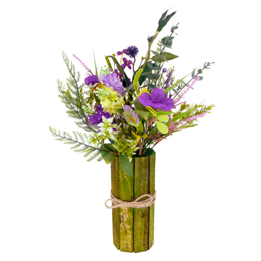 Puleo International 18" Artificial Lavender Flower Bouquet