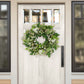 24" Artificial Daisy Spring Mixed Flower Wreath