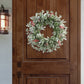 24" PE/PVC Decorated Wreath, 200 Tips, Pine Cones & Berries