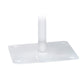 4 ft Pre-Lit White Artificial Alpine Pencil Tree