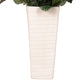 5 ft Artificial Tarovine Tree with White Decorative Pot