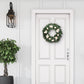 24" Artificial Magnolia Floral Spring Wreath With Green Leaves