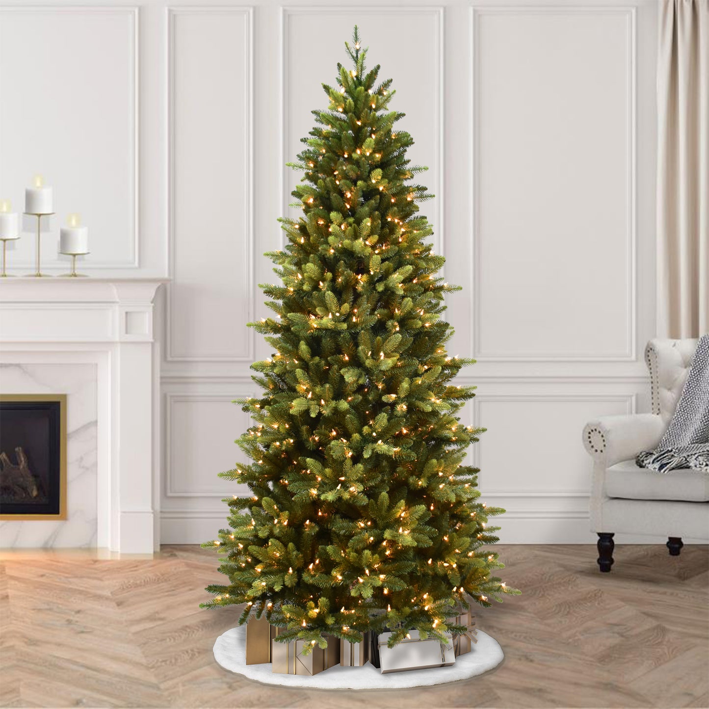 7.5 / Slim / Clear Incandescent