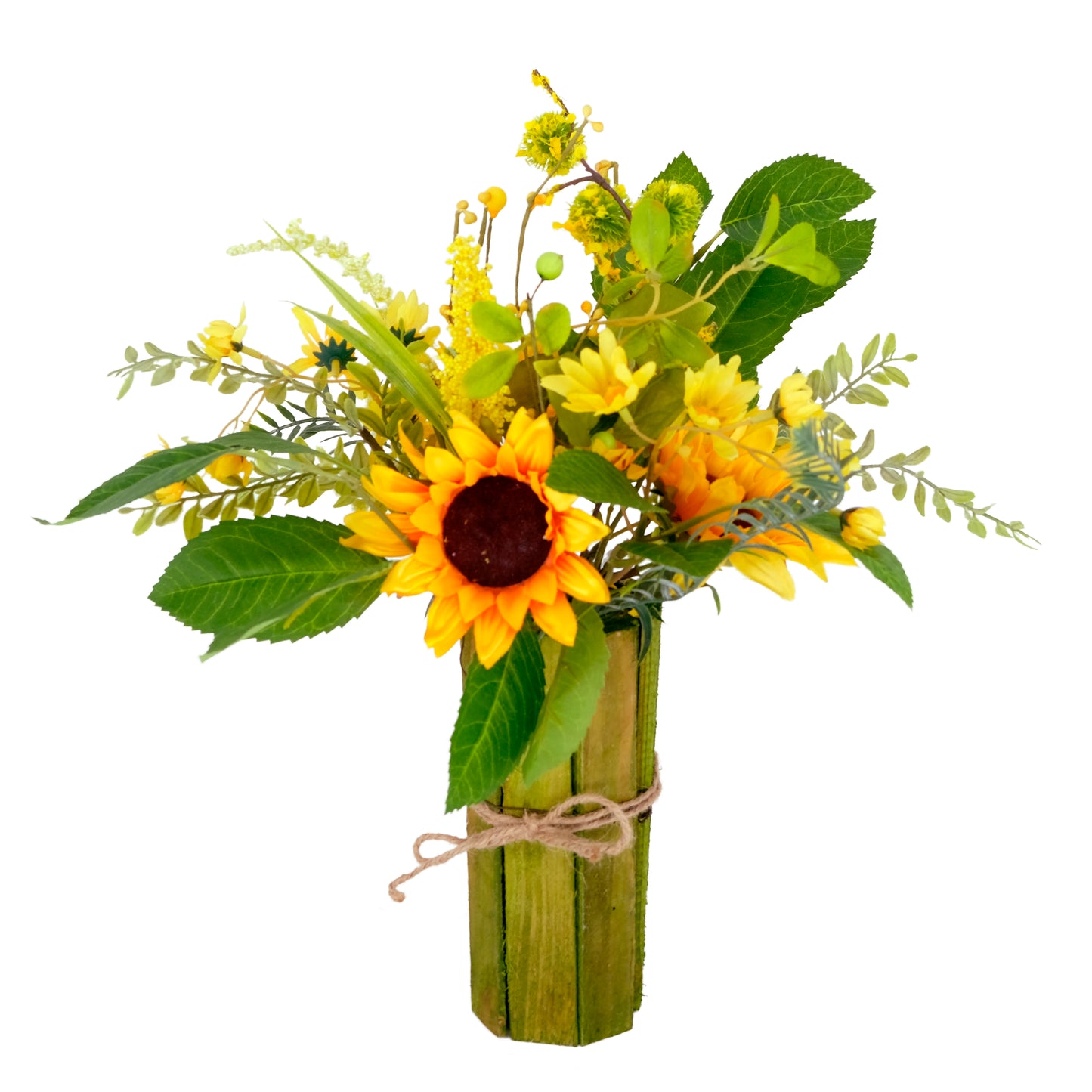 Puleo International 16" Artificial Sunflower Floral Bouquet