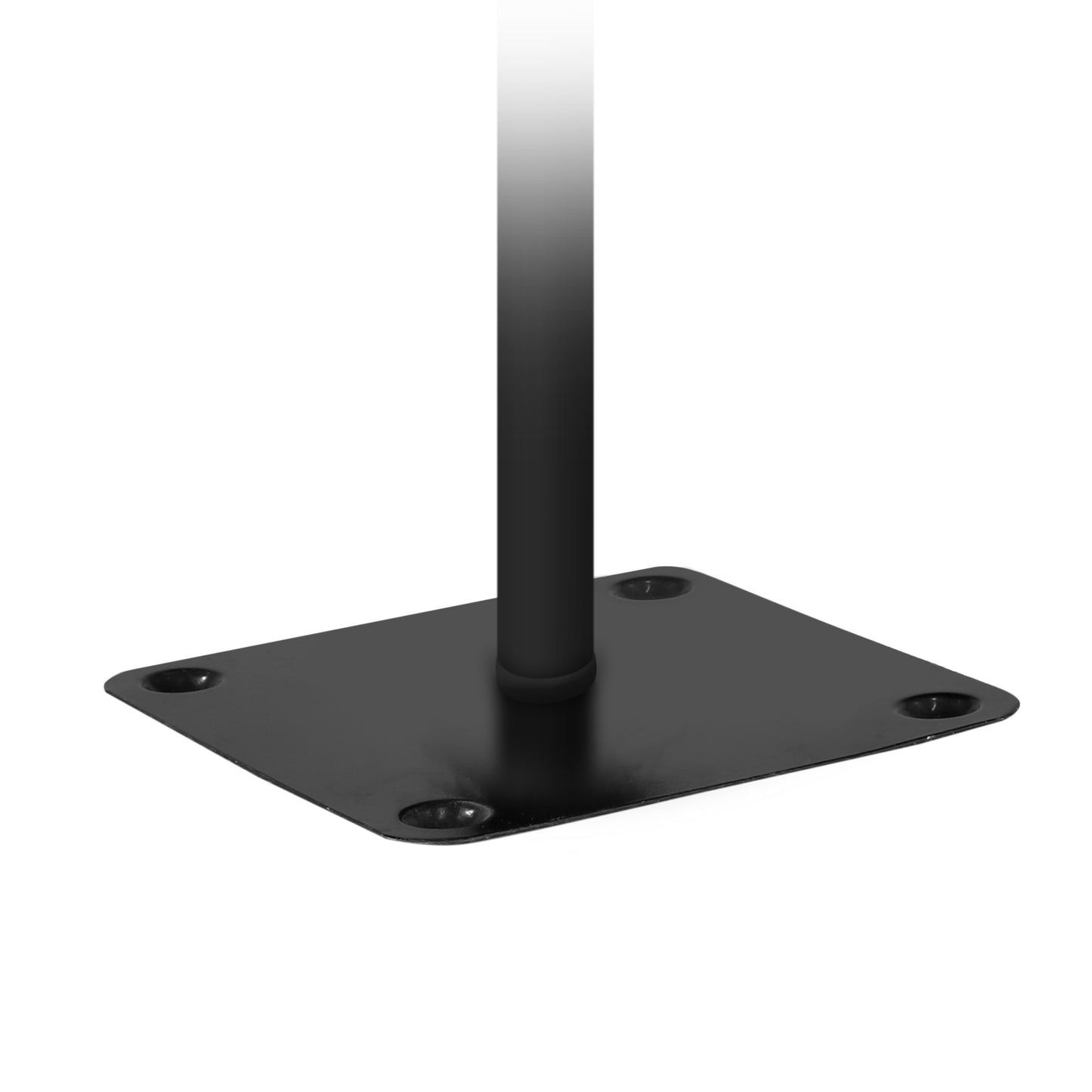 4 ft Pre-Lit Black Artificial Alpine Pencil Tree