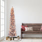 6.5 / Clear Incandescent / Flocked Purple