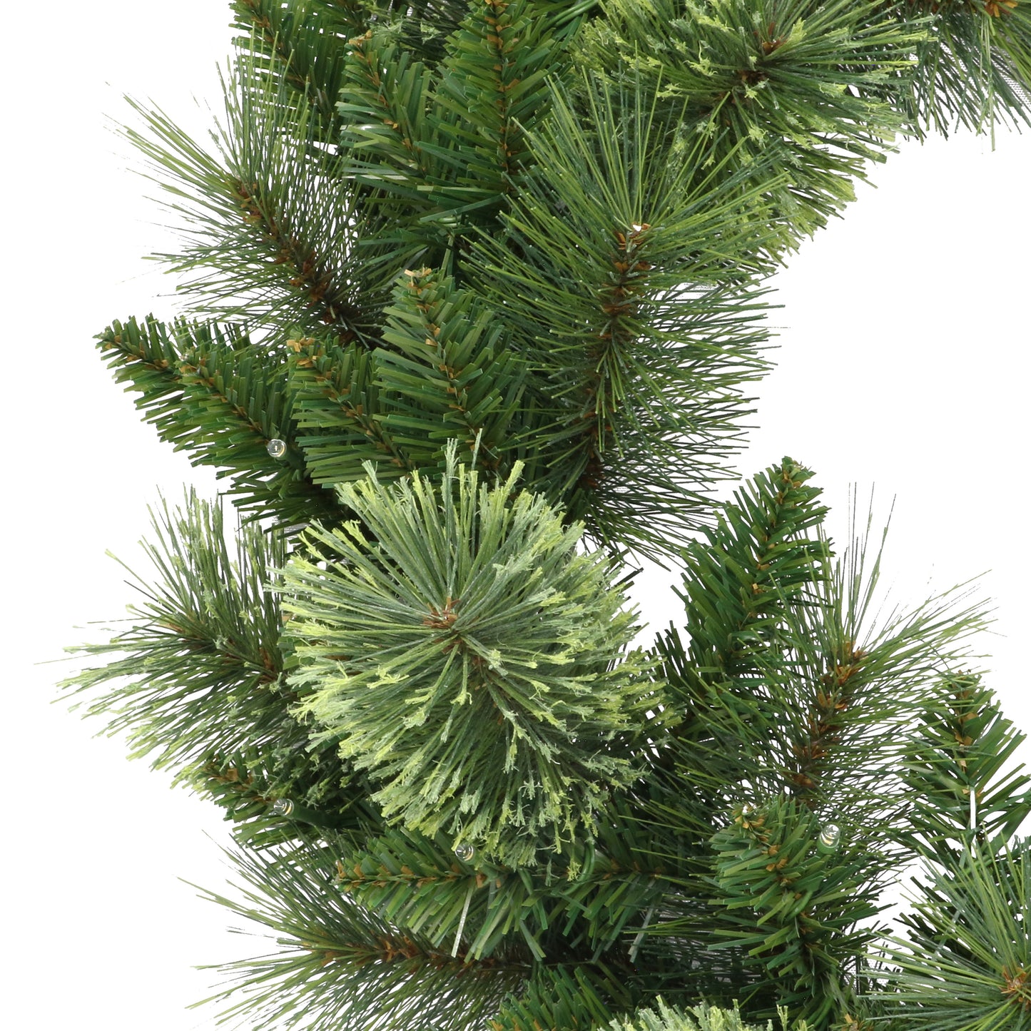 24" Pre-Lit Wreath with Battery-Operated Timer