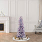 4.5 / Clear Incandescent / Flocked Purple