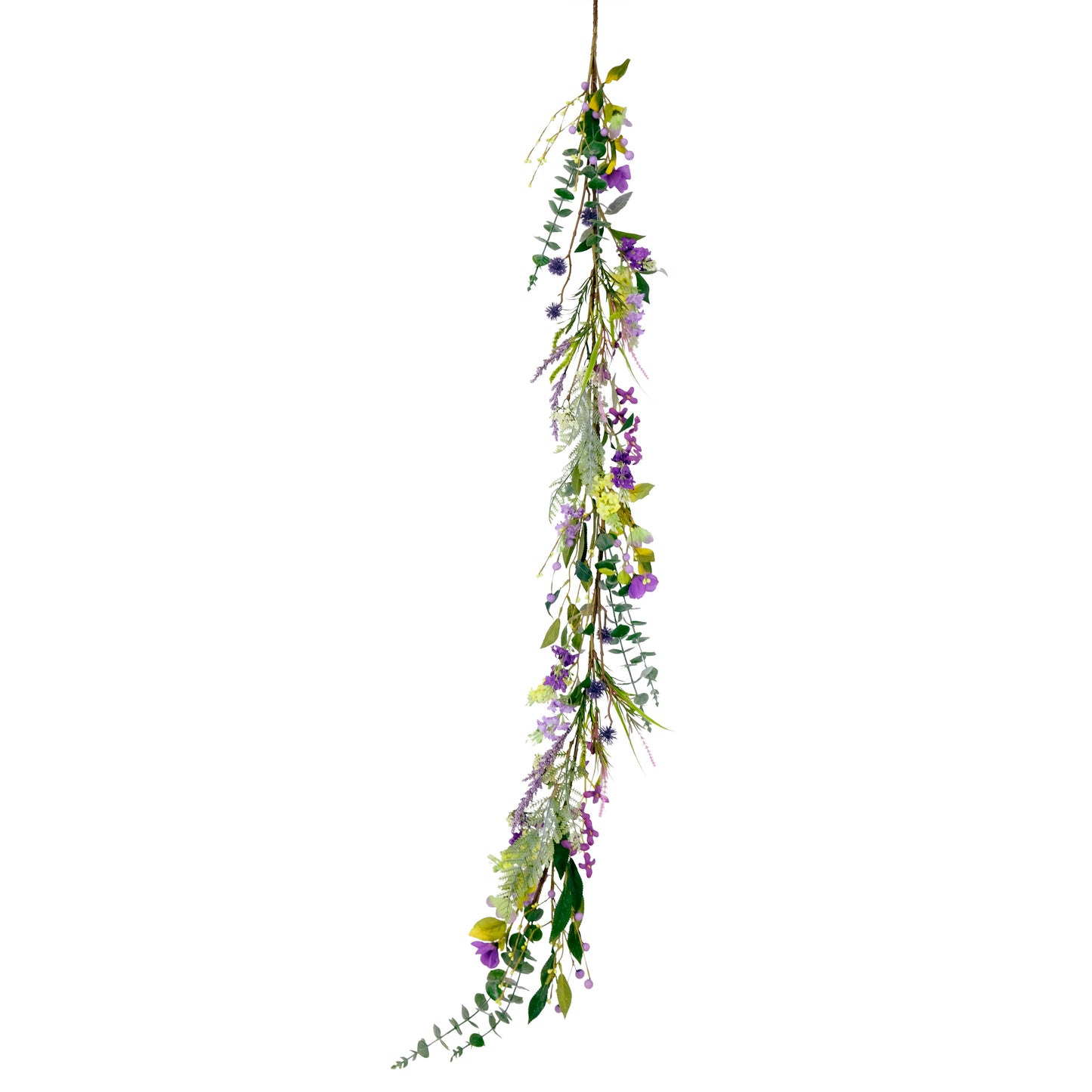 Puleo International 60" Artificial Lavender Spring Garland