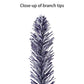 4.5 / Clear Incandescent / Flocked Purple