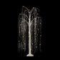 5 ft Pre-Lit Outdoor Willow Tree With 240 Warm White Multi-Function Dual LED Lights Outdoor UL Adapter Stand Included