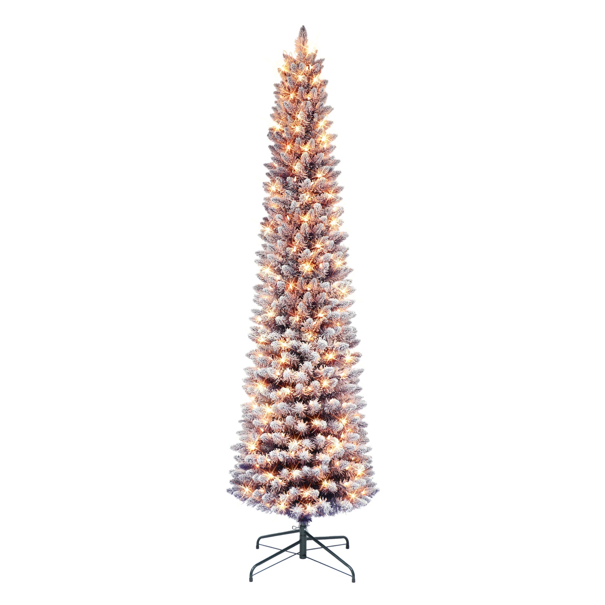 6.5 / Clear Incandescent / Flocked Purple