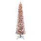 6.5 / Clear Incandescent / Flocked Purple