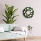 24" Artificial Magnolia Floral Spring Wreath With Green Leaves