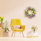 24" Artificial Dogwood Floral Spring Wreath