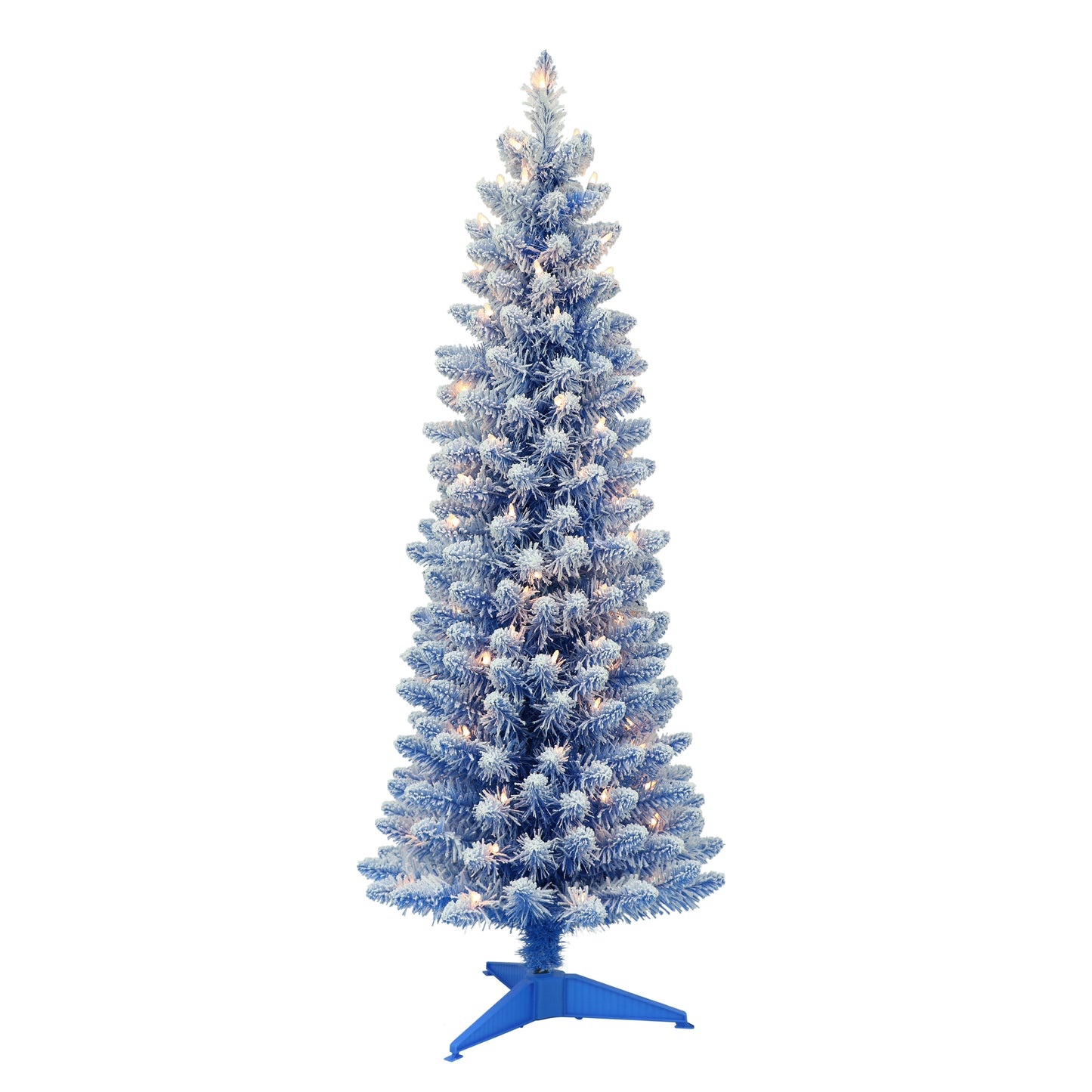 4.5 / Clear Incandescent / Flocked Blue
