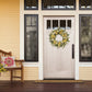 30" Artificial Chrysanthemum And Daisy Floral Spring Wreath