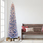 7.5 / Clear Incandescent / Flocked Blue