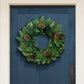 24" Wreath with Magnolia Leaves