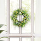 24" Artificial Daisy & Dogwood Floral Spring Wreath