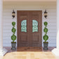 60" Topiary Triple Ball Boxwood Artificial Tree