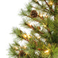 4 ft. Pre-Lit Potted  Artificial Tree