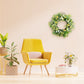 24" Artificial Daisy & Dogwood Floral Spring Wreath