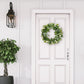 24" Artificial Gypsophila Dogwood Floral Banyan Leaves Spring Wreath