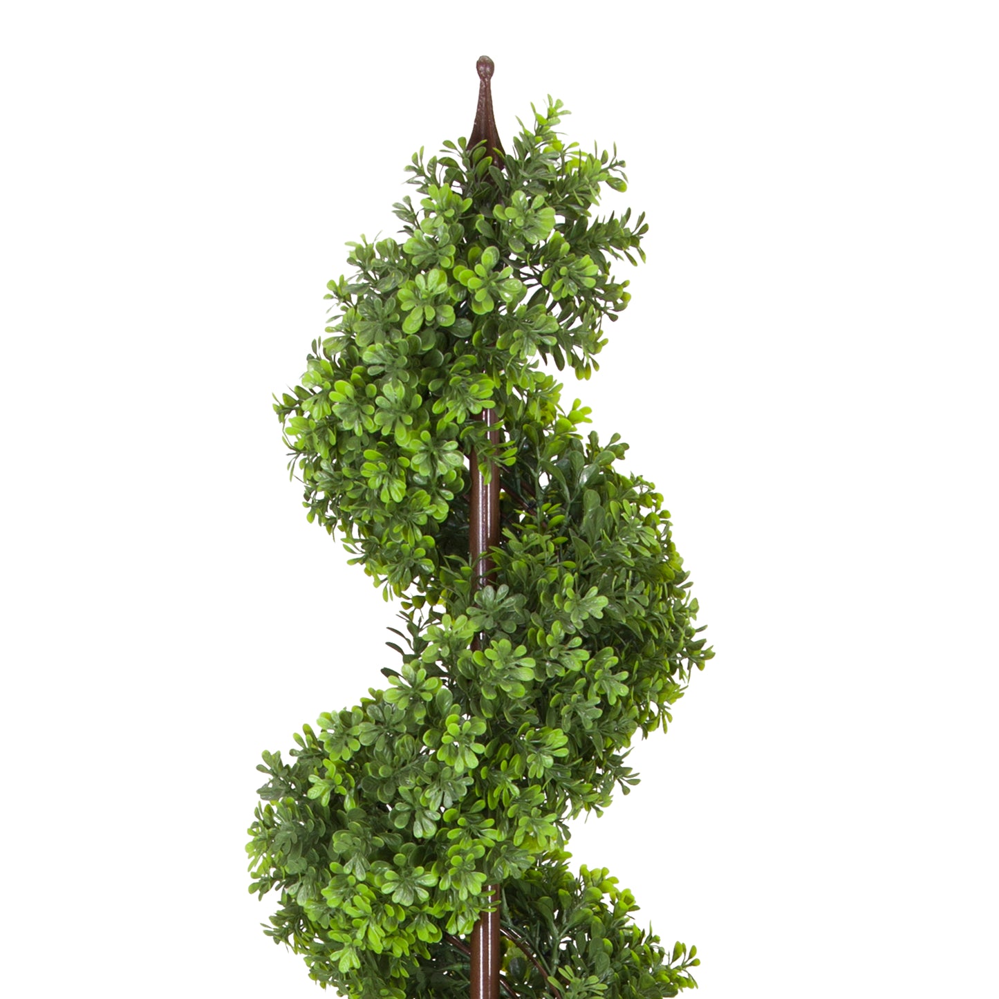 5 ft. Topiary Spiral Boxwood Artificial Tree