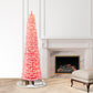 6.5 / Clear Incandescent / Flocked Pink