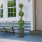 60" Topiary Triple Ball Boxwood Artificial Tree