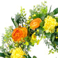 24" Artificial Peony Floral Spring Wreath