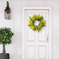 24" Artificial Winter Jasmine Floral Spring Wreath