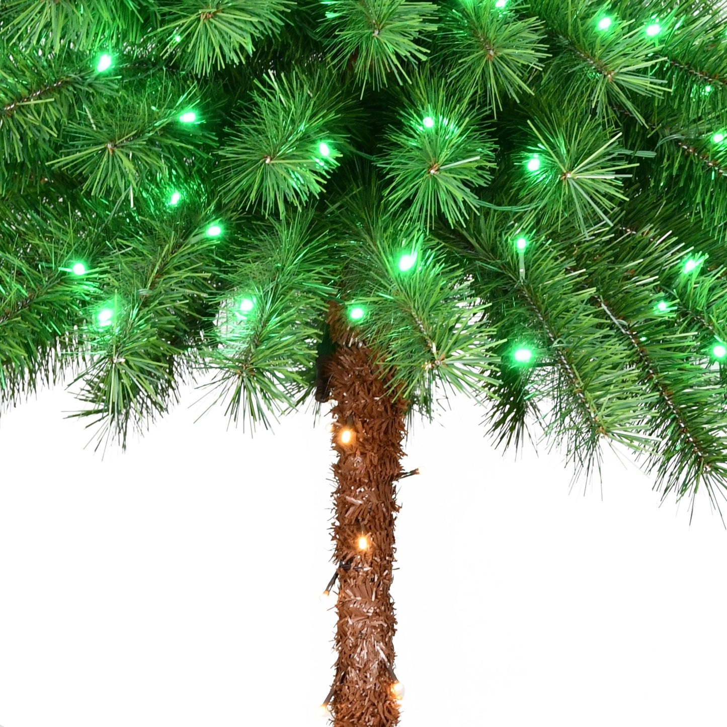 6 / Full / Clear and Green Incandescent