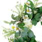 24" Artificial Hydrangea & Dogwood Floral Spring Wreath