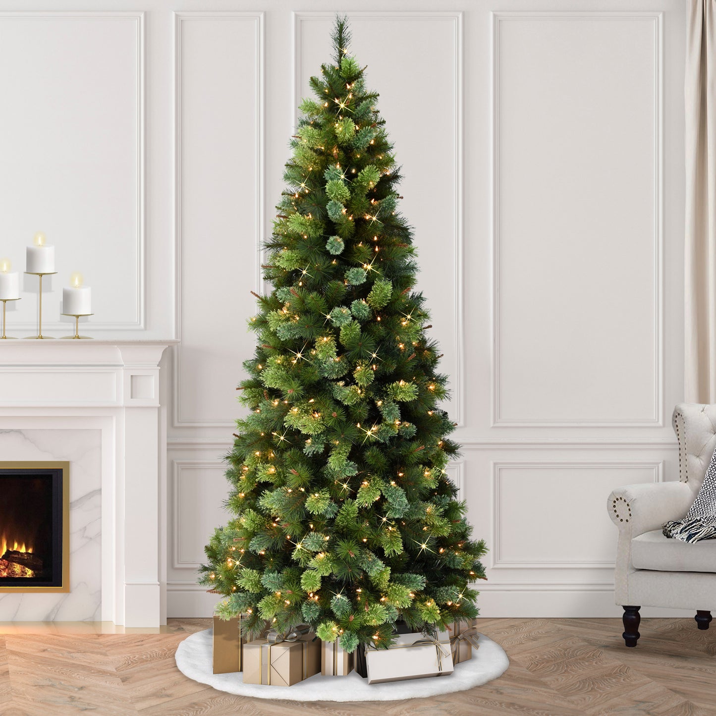 7.5 / Clear Incandescent / Green