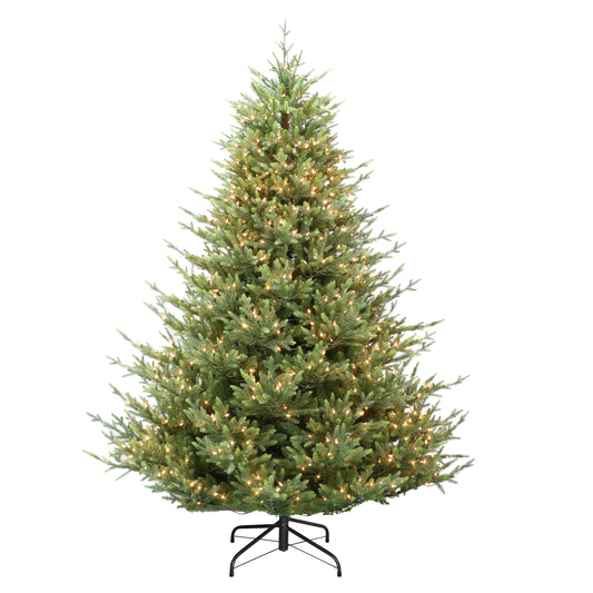 7.5' Pre-Lit Callington Fir Artificial Christmas Tree with 1000 Clear Lights