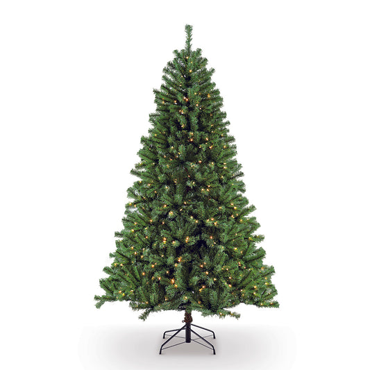Pre-Lit 6.5' Northern Fir Artificial Christmas Tree with 400 Lights, Green