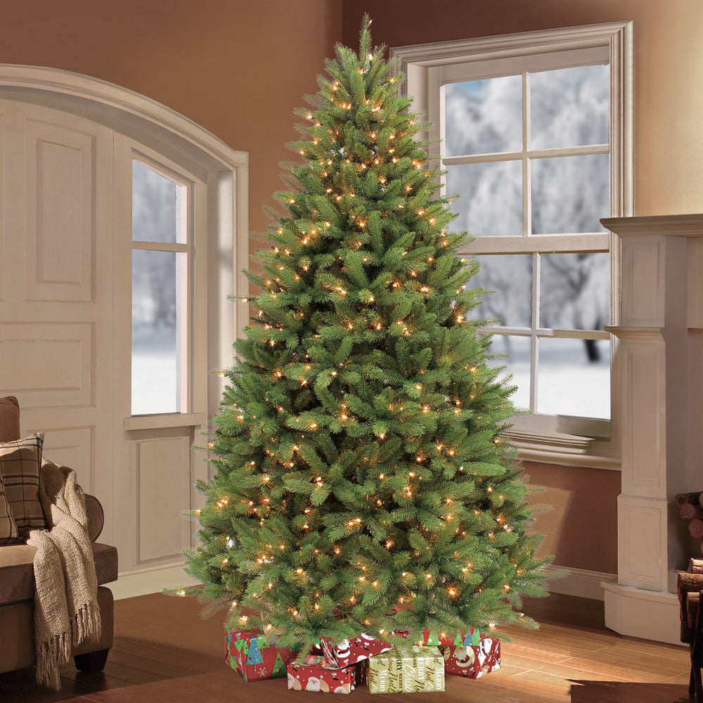 7.5’  Pre-Lit Premier Douglas Fir with 800 UL Listed Clear Lights